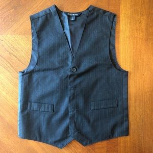 Boys Black Vest
